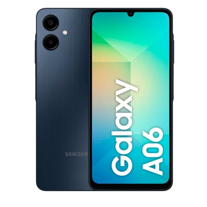 Oferta Relâmpago Celular Samsung Galaxy A06 128GB 4GB RAM Tela 6,7" Processador Octa-Core, Câmera Traseira de 50MP e Selfie de 8MP Azul Escuro